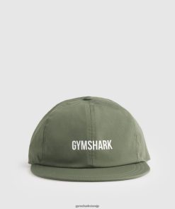 アクセサリー Gymshark フラットピークキャップ コアオリーブ ユニセックス T2X2641135