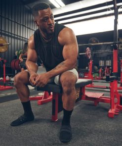 衣類 Gymshark 315 シームレスタンク 黒 男性 T2X264911