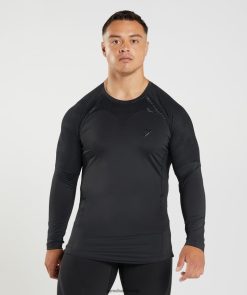 衣類 Gymshark 315 長袖Tシャツ 黒 男性 T2X264622