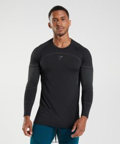 衣類 Gymshark 315 長袖Tシャツ 黒 男性 T2X264696