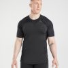 衣類 Gymshark 315 Tシャツ 黒 男性 T2X264722