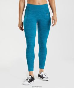 衣類 Gymshark アダプトマールシームレスレギンス アトランティックブルー/シャークブルー 女性 T2X264291