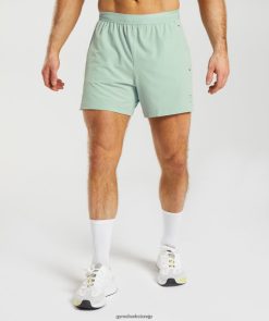 衣類 Gymshark アペックス 5インチ ハイブリッド ショーツ フロストティール 男性 T2X264549