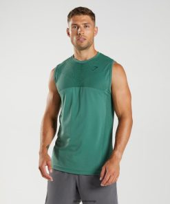 衣類 Gymshark アペックスシームレスタンク ホヤグリーン/ウッドランドグリーン 男性 T2X264910