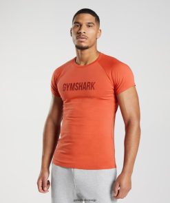 衣類 Gymshark アポロTシャツ ストームレッド 男性 T2X264726