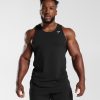 衣類 Gymshark クリティカル 2.0 タンク 黒 男性 T2X264924