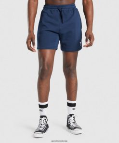 衣類 Gymshark クレストショーツ 海軍 男性 T2X264520