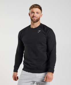 衣類 Gymshark クレストスウェットシャツ 黒 男性 T2X264787