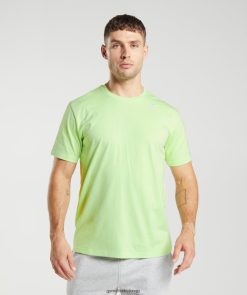 衣類 Gymshark クレストTシャツ キウイグリーン 男性 T2X264728