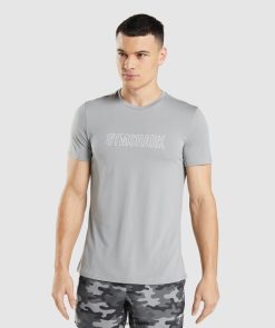 衣類 Gymshark グラフィックTシャツが入荷 スモーキーグレー 男性 T2X264665