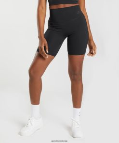 衣類 Gymshark サイクリングショーツを進化させる 黒 女性 T2X26439