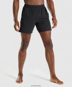 衣類 Gymshark スタジオショーツ 黒 男性 T2X264554