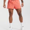 衣類 Gymshark スポーツラン3インチショーツ 航空宇宙オレンジ 男性 T2X264526