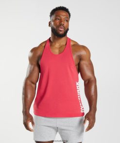 衣類 Gymshark スライスストリンガー オウム赤 男性 T2X264988