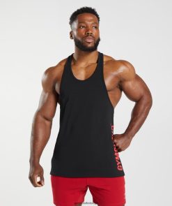 衣類 Gymshark スライスストリンガー 黒 男性 T2X264980