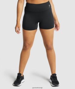 衣類 Gymshark トレーニングショーツ 黒 女性 T2X26446
