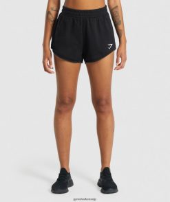 衣類 Gymshark トレーニングスウェットショーツ 黒 女性 T2X2647
