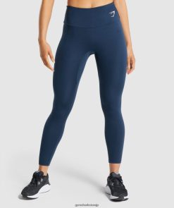 衣類 Gymshark トレーニングレギンス 海軍 女性 T2X264308