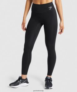 衣類 Gymshark トレーニングレギンス 黒 女性 T2X264249