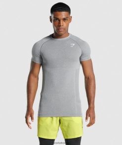 衣類 Gymshark バイタルライトシームレスTシャツ チャコールマール 男性 T2X264684