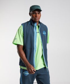 衣類 Gymshark バイブベスト ネイビー/レイクサイドブルー 男性 T2X264864