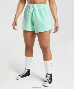 衣類 Gymshark レガシーショーツ ターボブルー 女性 T2X26469
