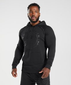 衣類 Gymshark レガシーパーカー 黒 男性 T2X264843