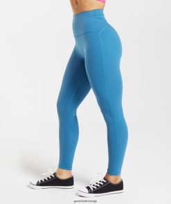衣類 Gymshark レガシーレギンス 湖畔の青 女性 T2X264300