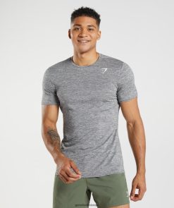 衣類 Gymshark 到着マールTシャツ シルエット グレー/ライトグレーメール 男性 T2X264660
