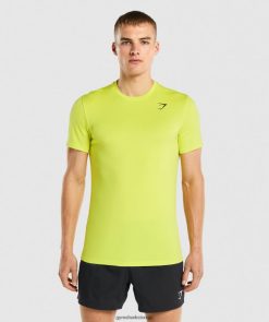 衣類 Gymshark 到着Tシャツ 黄色 男性 T2X264738
