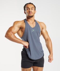 衣類 Gymshark 大胆なストリンガー イブニングブルー 男性 T2X2641010