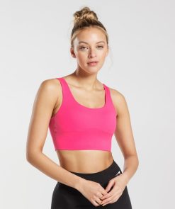 衣類 Gymshark 延縄スポーツブラ 明るいフクシア 女性 T2X264130