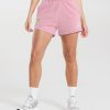 衣類 Gymshark 強力な桃のショーツ 綿菓子ピンク 女性 T2X26435