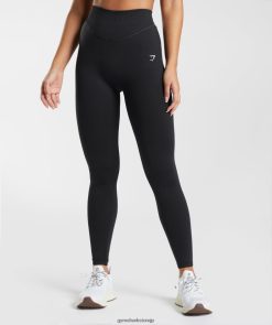 衣類 Gymshark 汗シームレスレギンス 黒 女性 T2X264239