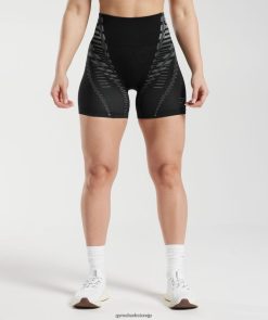 衣類 Gymshark 無限のショートパンツ ブラック/ライトグレー 女性 T2X264105