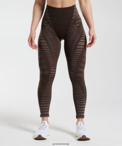 衣類 Gymshark 無限のレギンス アーカイブブラウン/トリュフブラウン 女性 T2X264342