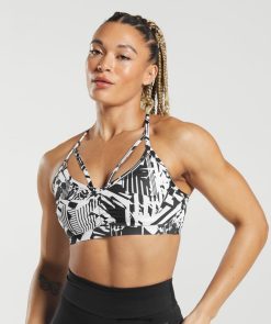 衣類 Gymshark GSパワースポーツブラ 黒 女性 T2X264158