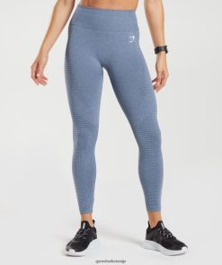 衣類 Gymshark Vital シームレス 2.0 レギンス イブニングブルーメール 女性 T2X264276